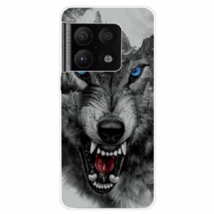 Handyhülle Für OnePlus 10 Pro 5G Wilder Wolf