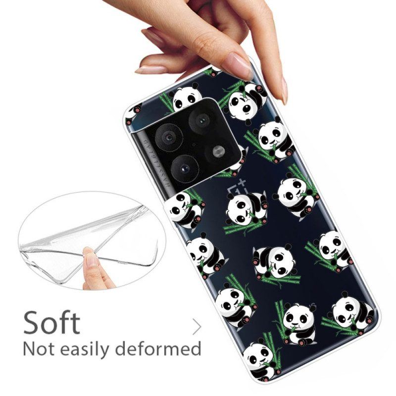 Hülle Für OnePlus 10 Pro 5G Kleine Pandas