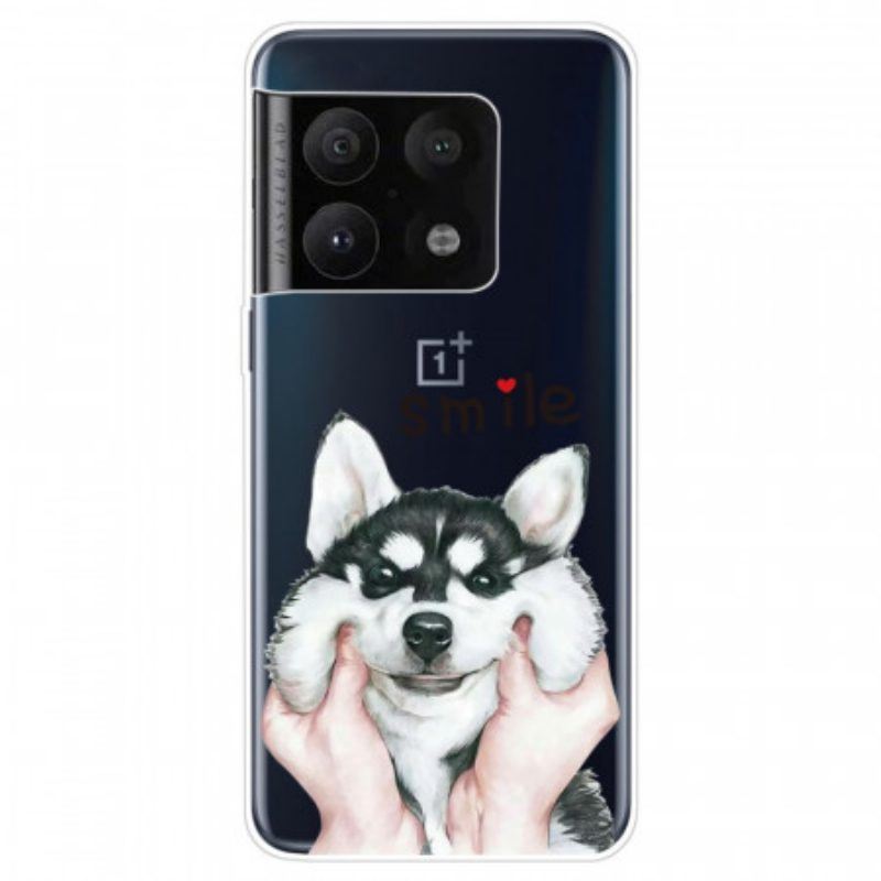 Hülle Für OnePlus 10 Pro 5G Lächle Hund