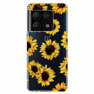 Hülle Für OnePlus 10 Pro 5G Sonnenblumen