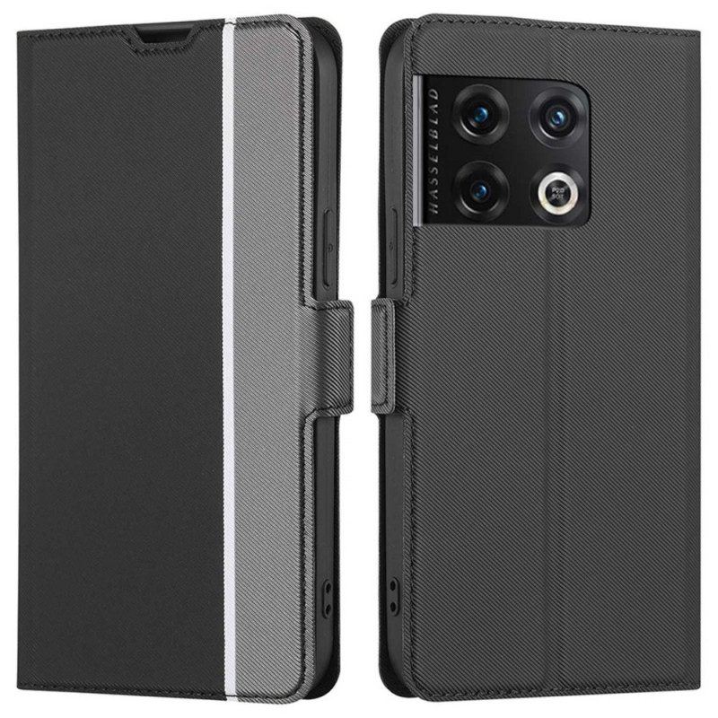 Schutzhülle Für OnePlus 10 Pro 5G Flip Case Zweifarbig