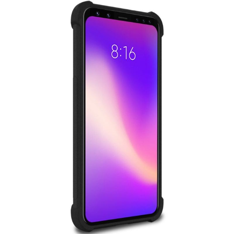 Hülle Für Google Pixel 4 XL Anti-Sturz Class Protect – Mattschwarz