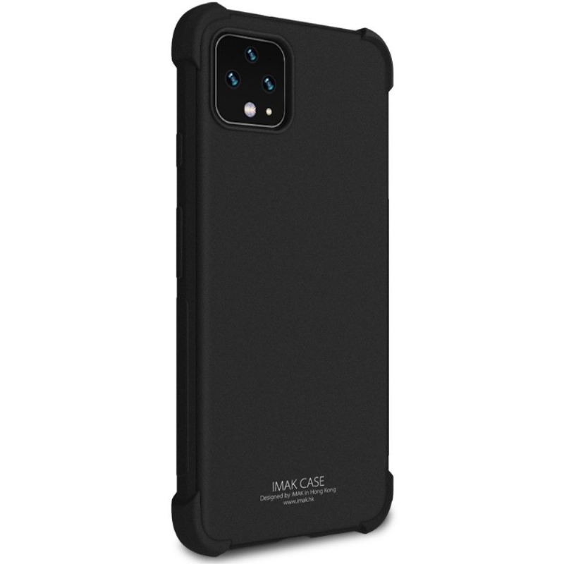 Hülle Für Google Pixel 4 XL Anti-Sturz Class Protect – Mattschwarz