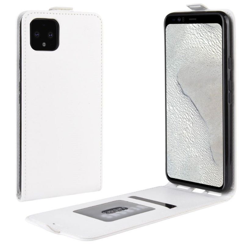 Lederhüllen Für Google Pixel 4 XL Schutzhülle Flip Case Kunstleder Vertikal