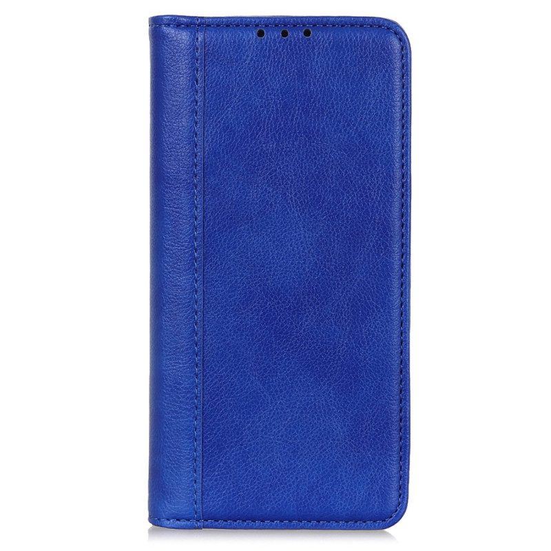 Schutzhülle Für Xiaomi 13 Lite Flip Case Farbige Version Aus Spaltleder