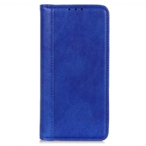 Schutzhülle Für Xiaomi 13 Lite Flip Case Farbige Version Aus Spaltleder