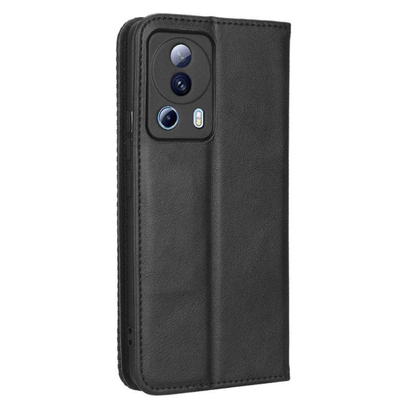 Schutzhülle Für Xiaomi 13 Lite Flip Case Vintage-lederstil