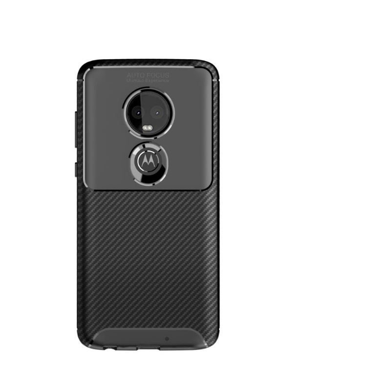 Hülle Für Motorola Moto G7 Anti-Sturz Kohlegel