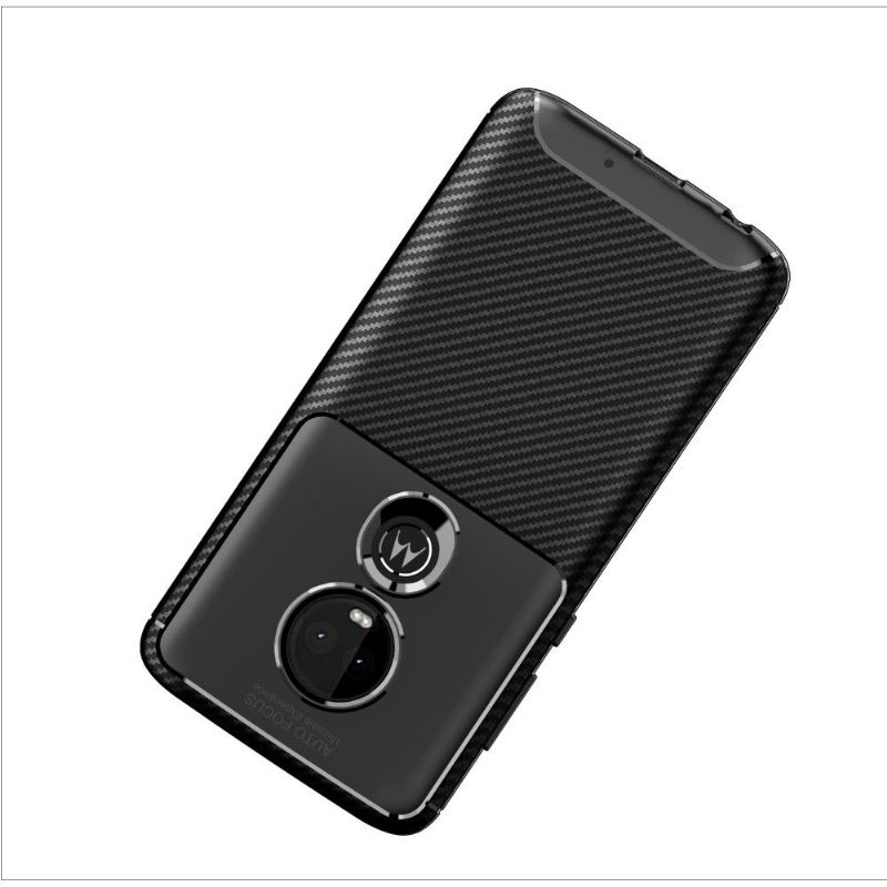 Hülle Für Motorola Moto G7 Anti-Sturz Kohlegel