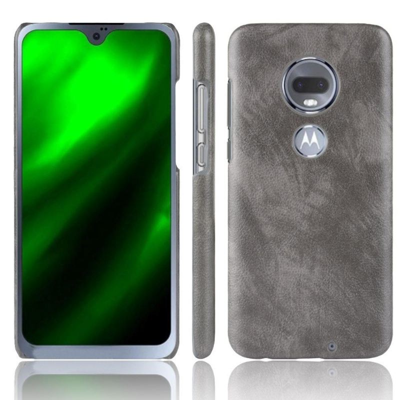 Hülle Für Motorola Moto G7 Ledereffekt