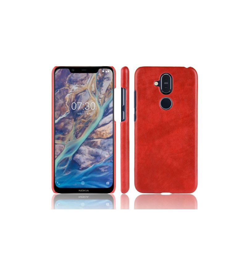 Hülle Für Nokia 8.1 Premium-ledereffekt