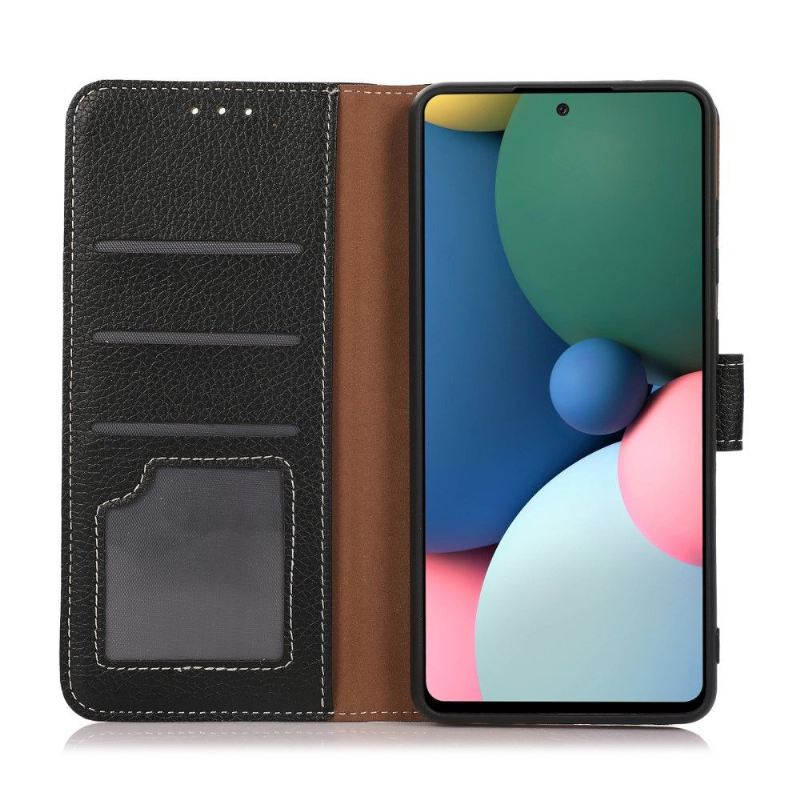 Flip Case Für OnePlus Nord 2 5G Claudia Genarbtes Kunstleder