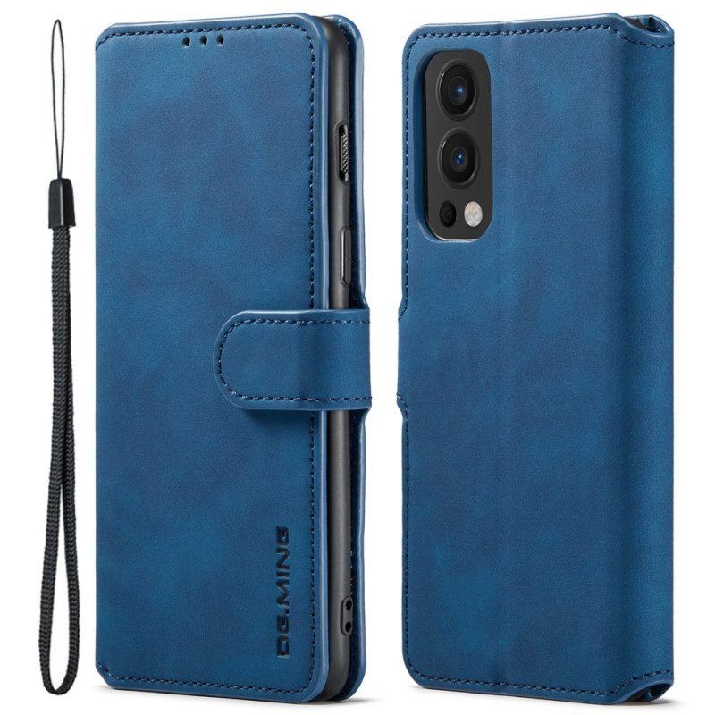 Flip Case Für OnePlus Nord 2 5G Dg.ming Retro