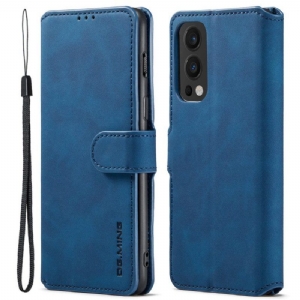 Flip Case Für OnePlus Nord 2 5G Dg.ming Retro