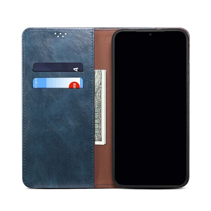 Flip Case Für OnePlus Nord 2 5G Ernestine Freiliegende Nähte