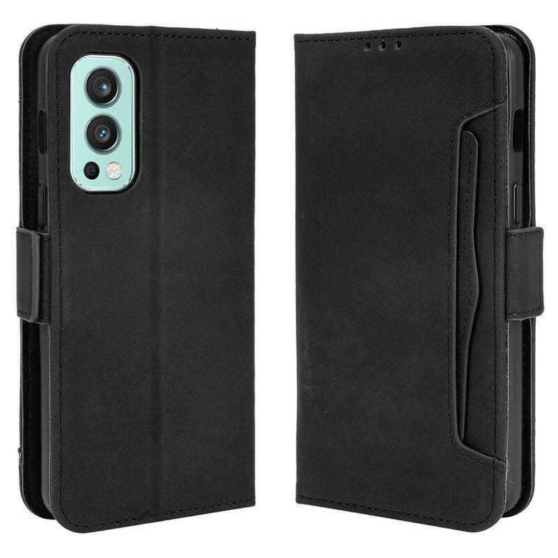 Flip Case Für OnePlus Nord 2 5G Multi-card Premier Class