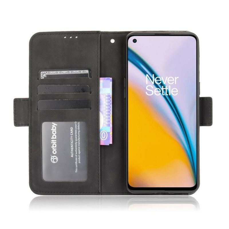 Flip Case Für OnePlus Nord 2 5G Multi-card Premier Class