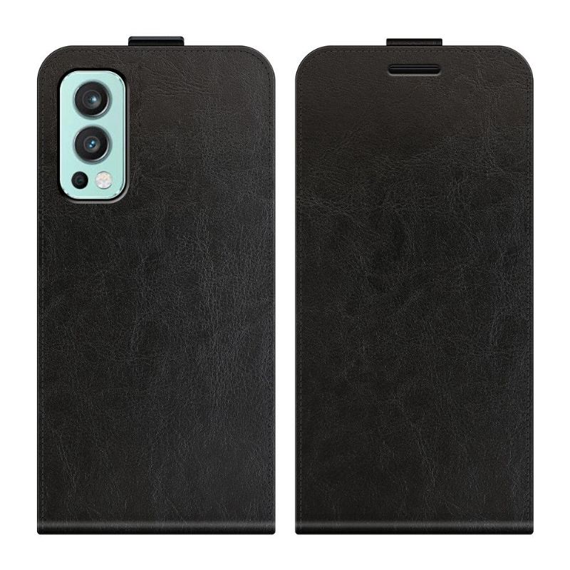 Flip Case Für OnePlus Nord 2 5G Flip Case Vertikales Kunstleder