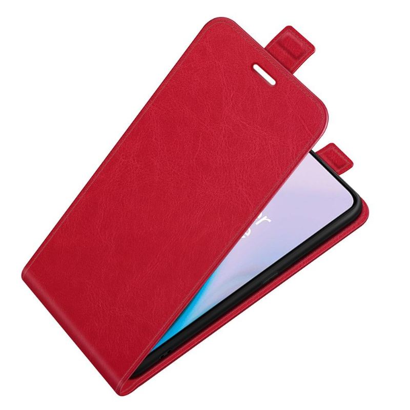 Flip Case Für OnePlus Nord 2 5G Flip Case Vertikales Kunstleder