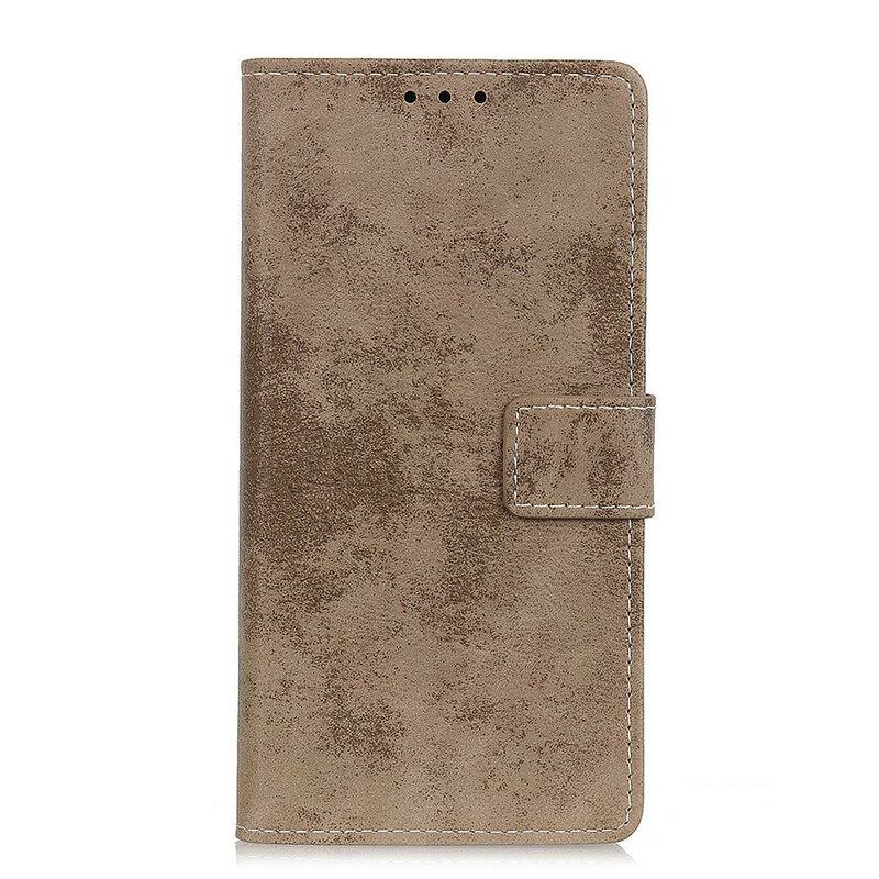 Flip Case Für OnePlus Nord 2 5G Vintage-kunstleder