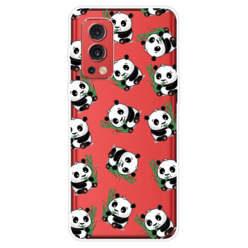 Handyhülle Für OnePlus Nord 2 5G Kleine Pandas