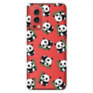 Handyhülle Für OnePlus Nord 2 5G Kleine Pandas