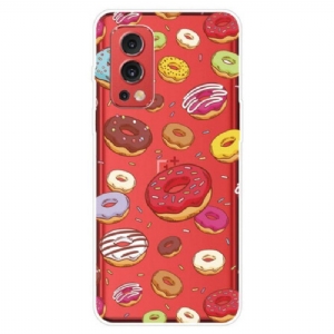 Hülle Für OnePlus Nord 2 5G Ich Liebe Donuts