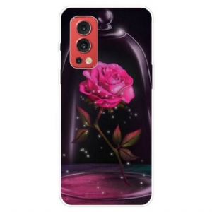 Hülle Für OnePlus Nord 2 5G Magisches Rosa