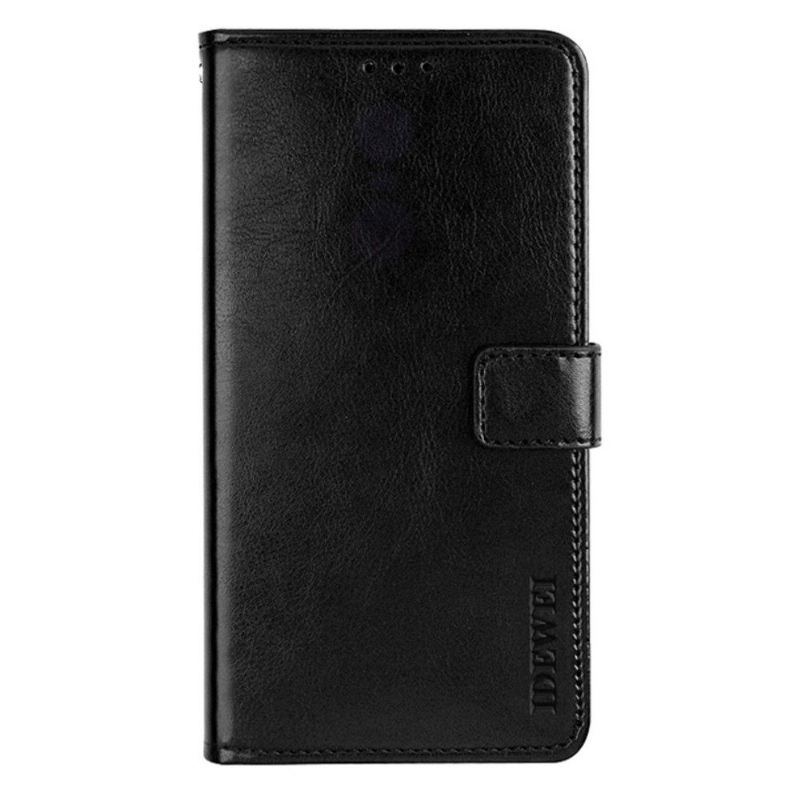 Lederhüllen Für OnePlus Nord 2 5G Flip Case Idewei Folio Lederoptik