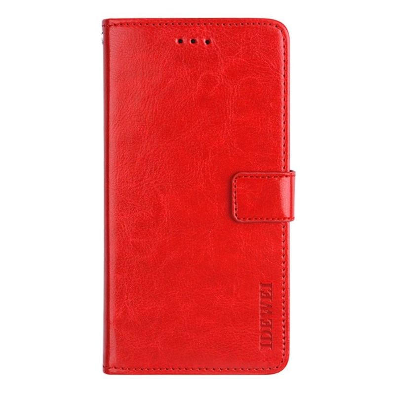 Lederhüllen Für OnePlus Nord 2 5G Flip Case Idewei Folio Lederoptik