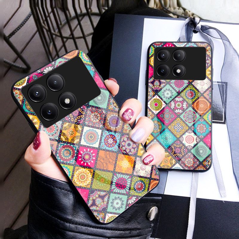 Hülle Poco X6 Pro 5g Patchwork-stütze Und Riemen