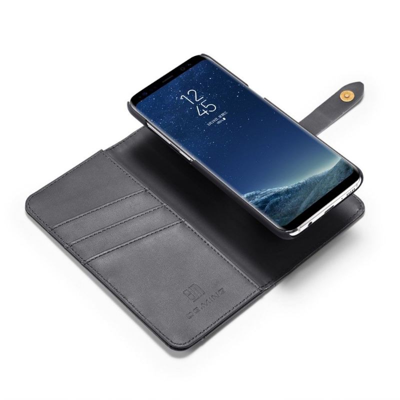 Handyhülle Case Für Samsung Galaxy S8 Leder Mit Abnehmbarer Schale