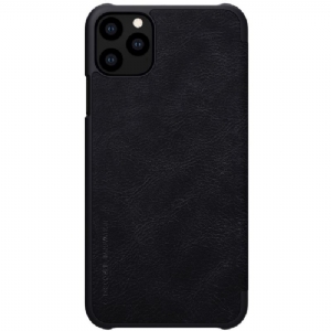 Flip Case Für iPhone 11 Pro Nillkin Qin Kunstleder