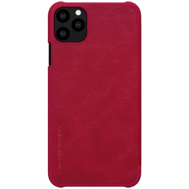 Flip Case Für iPhone 11 Pro Nillkin Qin Kunstleder