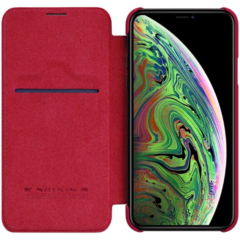 Flip Case Für iPhone 11 Pro Nillkin Qin Kunstleder