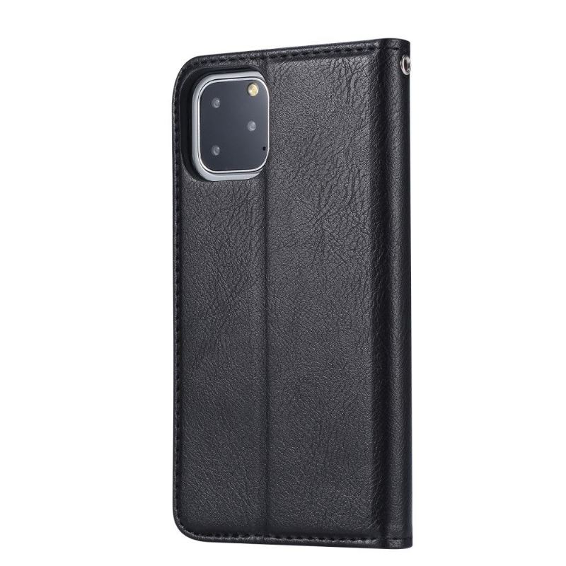 Flip Case Für iPhone 11 Pro Standetui In Lederoptik