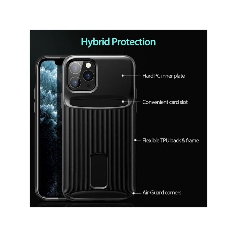 Handyhülle Für iPhone 11 Pro Kartenhalter Der Armor-serie