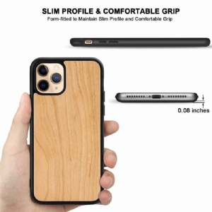 Hülle Für iPhone 11 Pro Anti-Sturz Premium-holz