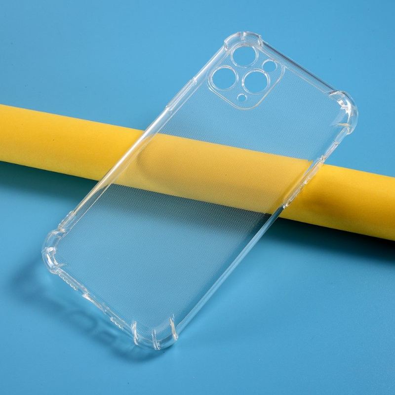 Hülle Für iPhone 11 Pro Transparente Verstärkte Ecken