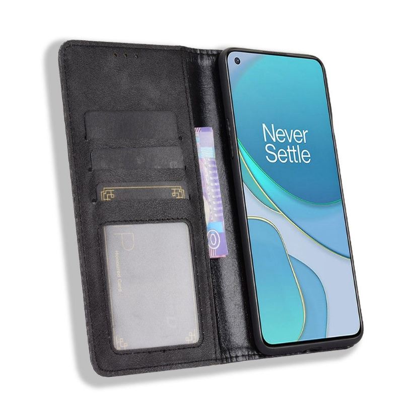 Flip Case Für OnePlus 8T Leder Im Cirénius-stil