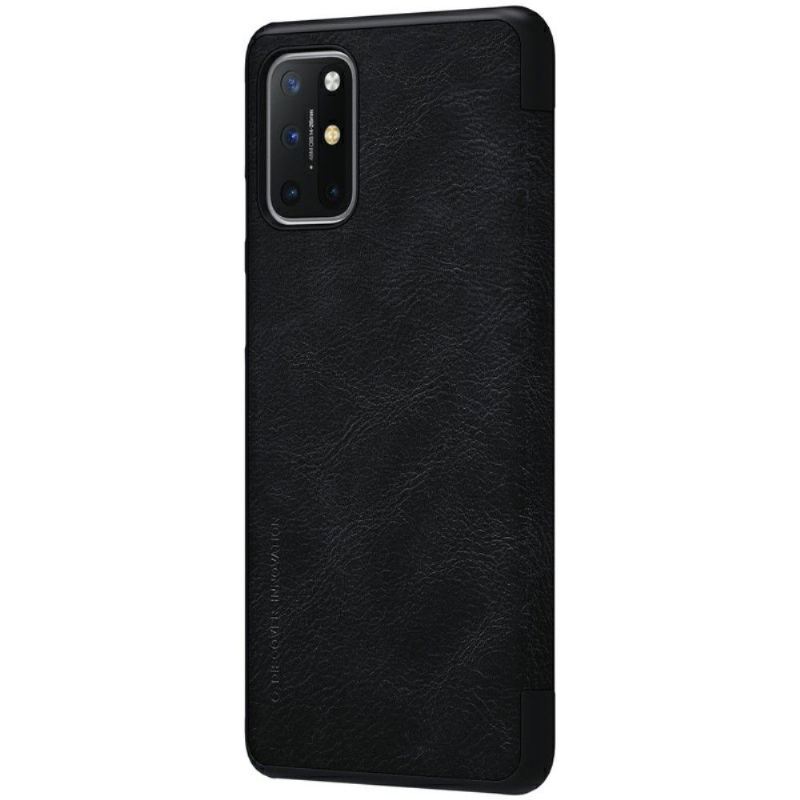 Flip Case Für OnePlus 8T Ledereffekt Der Qin-serie