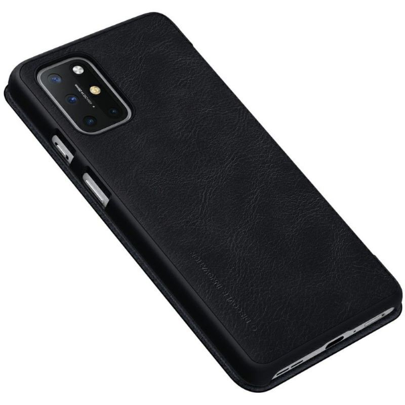 Flip Case Für OnePlus 8T Ledereffekt Der Qin-serie