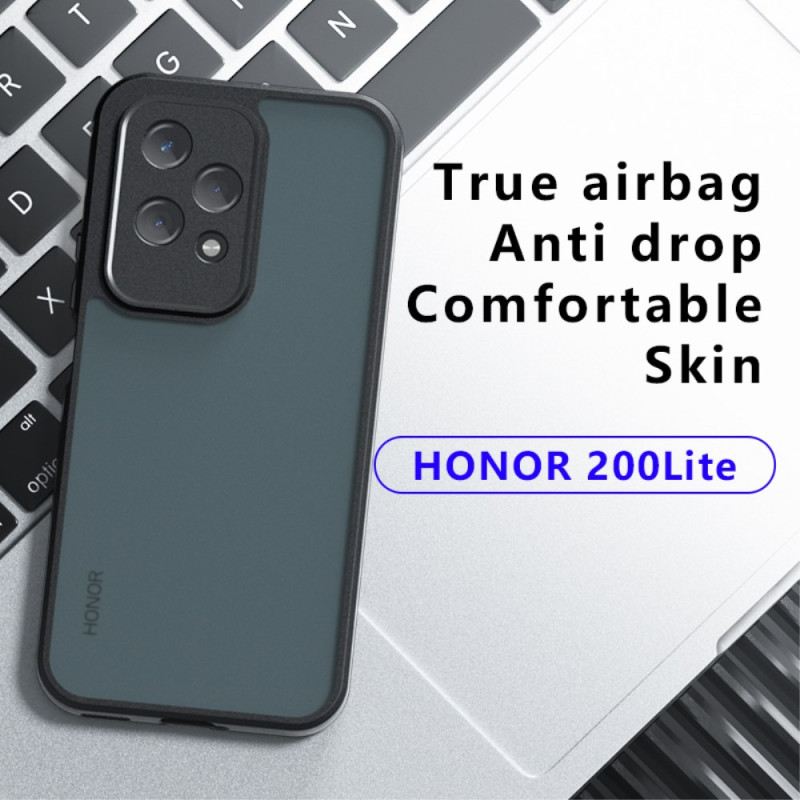 Hülle Honor 200 Lite Transparentes Schwarz