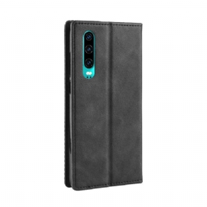 Case Für Huawei P30 Lederstil Le Cirénius