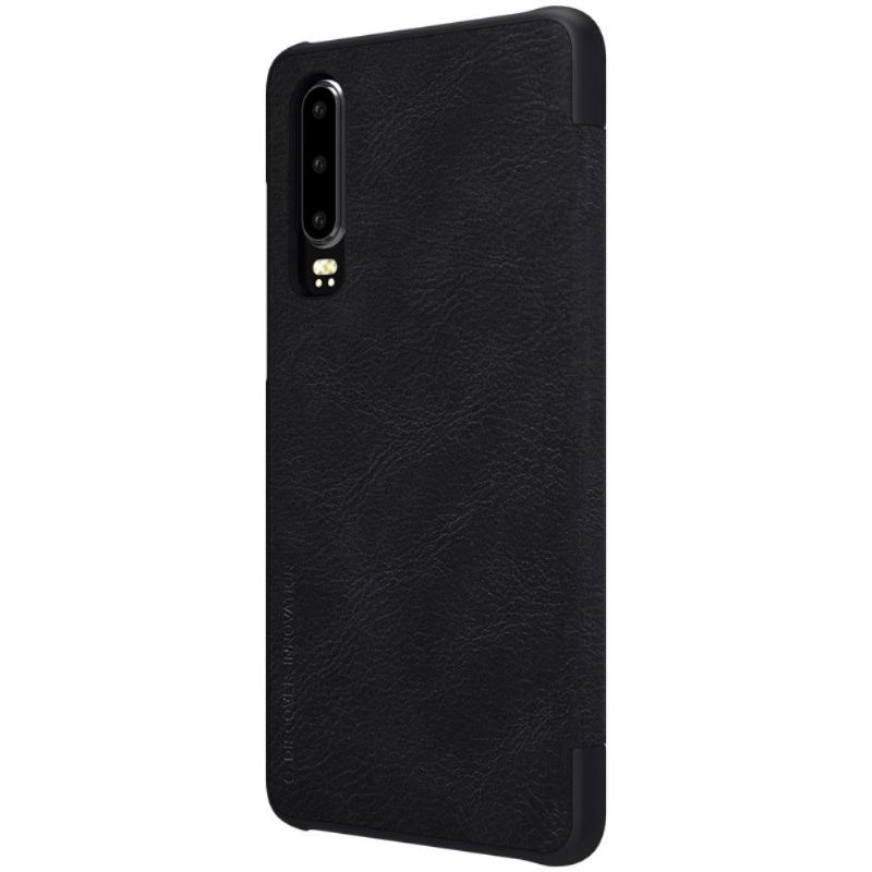 Case Für Huawei P30 Nillkin Qin Kunstlederbezug