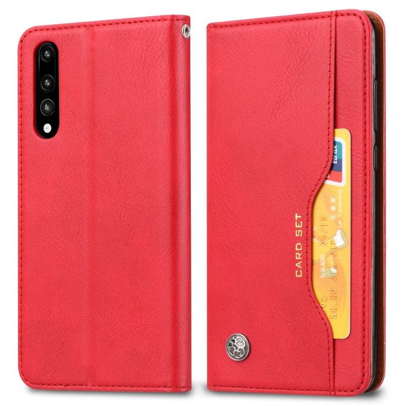 Case Für Huawei P30 Standetui Aus Leder