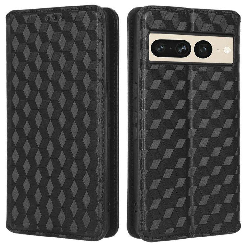 Schutzhülle Für Google Pixel 7 Pro Flip Case 3d-würfel