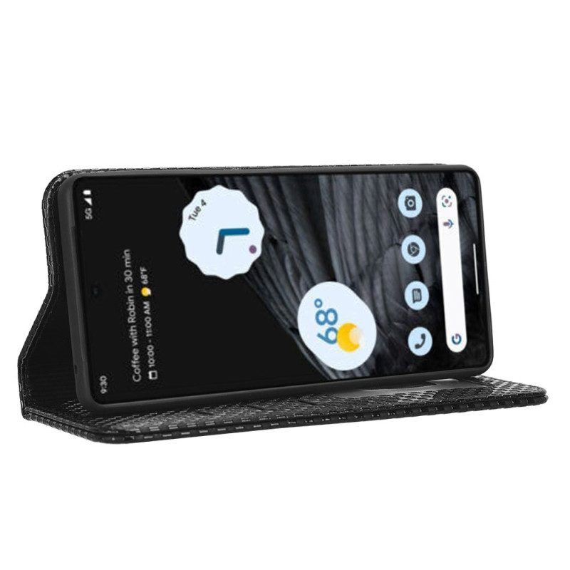 Schutzhülle Für Google Pixel 7 Pro Flip Case Strukturiert