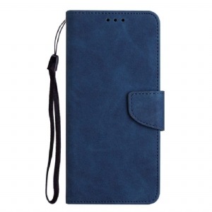 Flip Case Für Samsung Galaxy A13 Mit Kordel Riemchen Im Vintage-stil