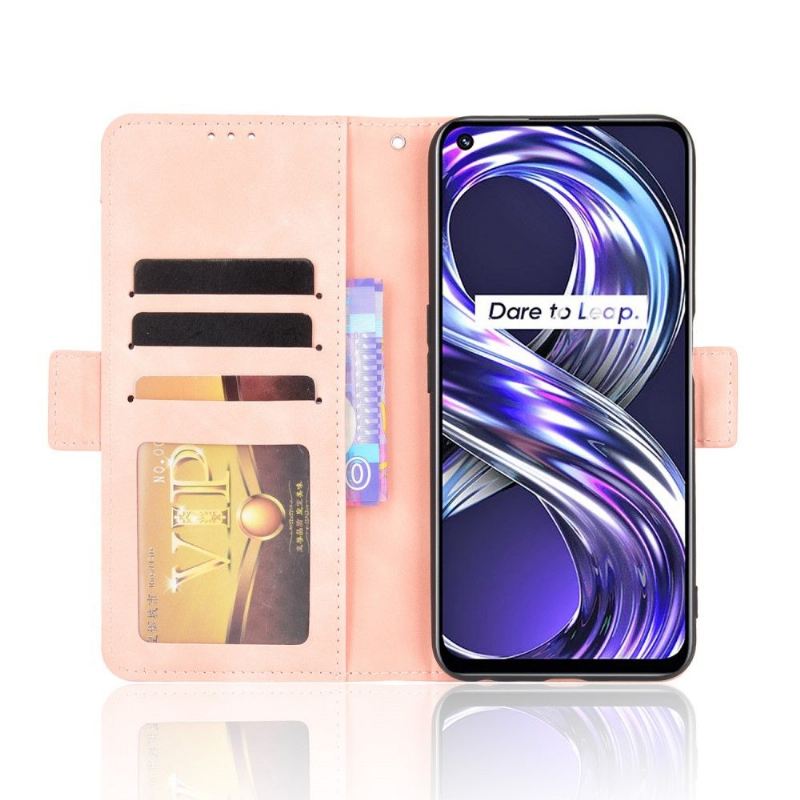 Flip Case Für Realme 8i Premium Mit Kartenhalter